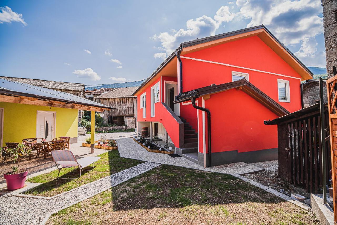Cuderland Studio Kurnik Kobarid Exterior foto