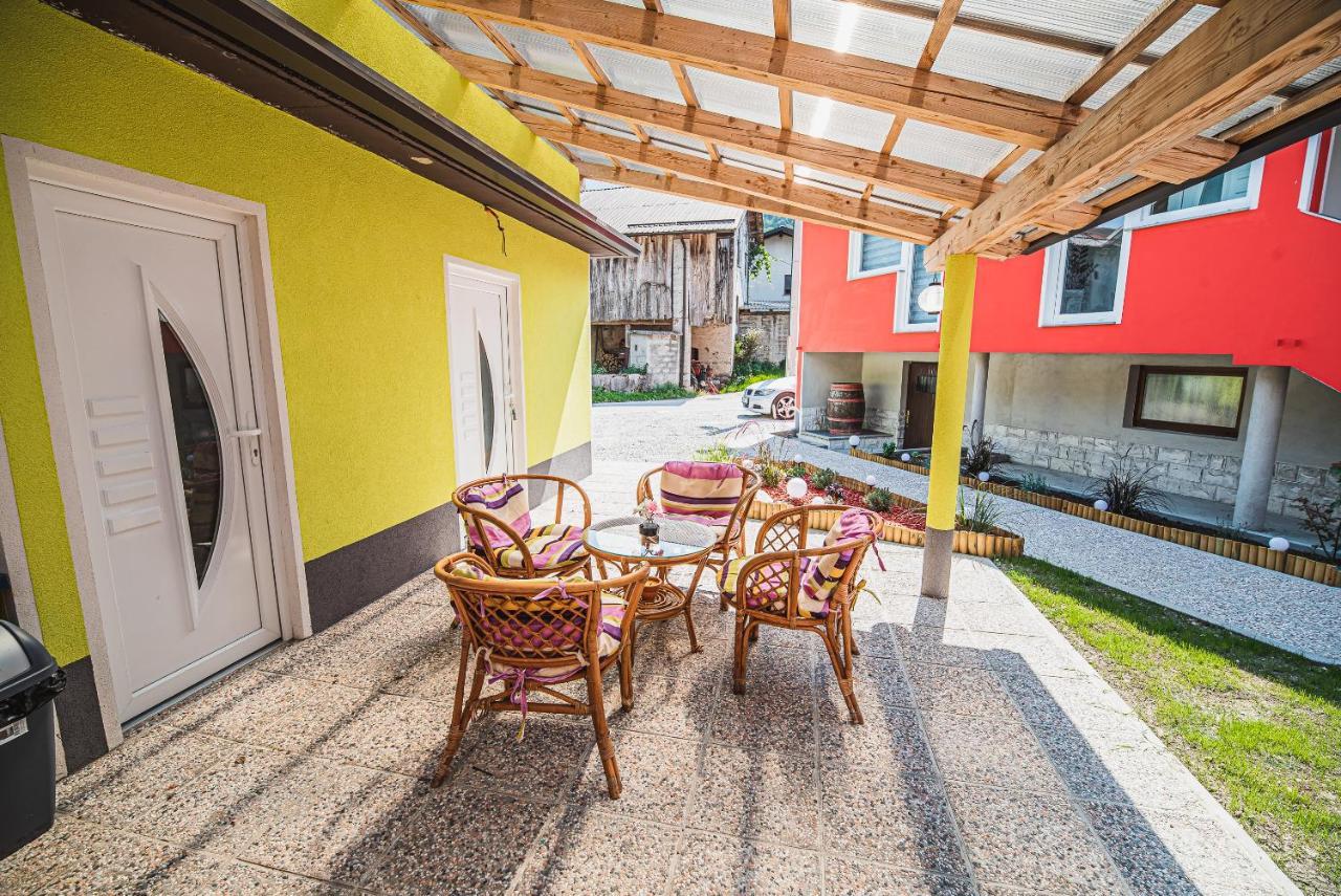 Cuderland Studio Kurnik Kobarid Exterior foto